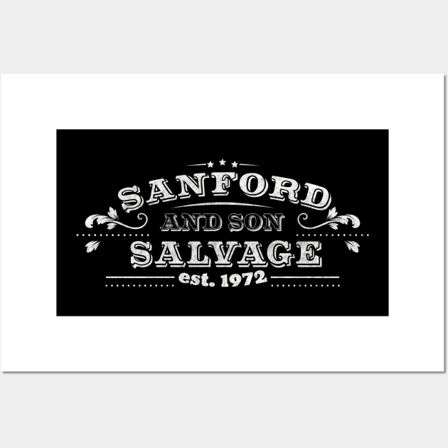 Sanford and Son logo d Wall Art by karutees